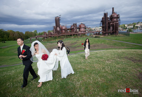 Off to Gas Works Park in Seattle for some pictures. (Photo by Dan DeLong/Red Box Pictures)