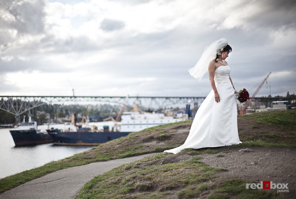 Caroline at Gas Works Park. (Photo by Dan DeLong/Red Box Pictures)