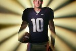 2010 nominee, then UW freshman quarterback Jake Locker poses for the cover of the 2007 college football special section. (Photo by Dan DeLong/Seattle Post Intelligencer)