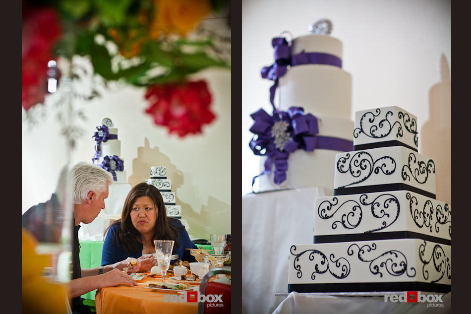 Vendors and brides gathered as Cakes by Creme de la Creme wedding and specialty bakery were on display at the Seattle Scottish Rite Masonic Center in Shoreline, WA during an open house on Wed. March 31, 2010. (Photography by Red Box Pictures)Photography by Red Box Pictures)