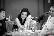 Johanna & her sister enjoy themselves during dinner at Wild Ginger in Bellevue. (Seattle Wedding Photographer Scott Eklund Red Box Pictures)