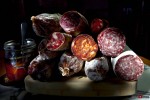 Hand crafted and specially selected salumi for Chef Scott Carsberg of Bisato Restaurant in Seattle. (Food Photography By Scott Eklund/Red Box Pictures)