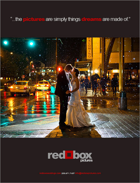 2012 Seattle Wedding Show advertisement from Red Box Pictures - Seattle Wedding Photographer