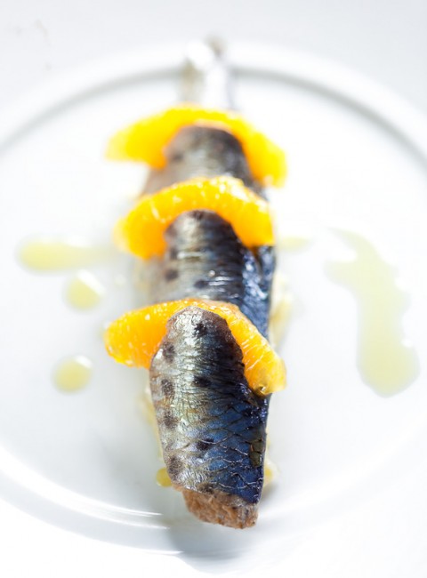 Client-Bisato - Marinated sardine with shaved fennel 