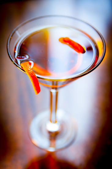 Metropolitan Grill Manhattan Martini