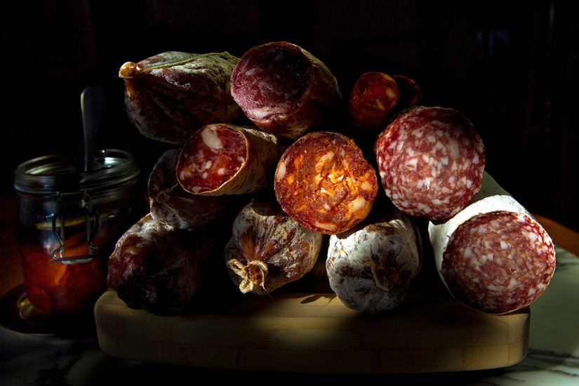 Selection of Italian Salami - Bisato Restaurant