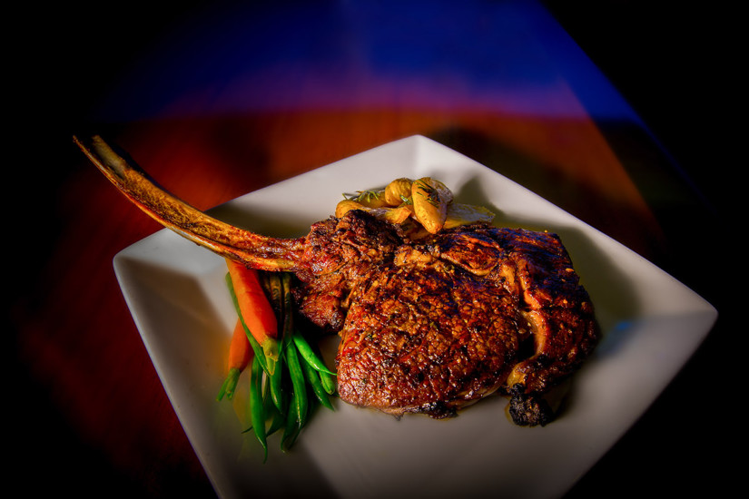 Tomahawk Steat at Sky City Restaurant in the Space Needle