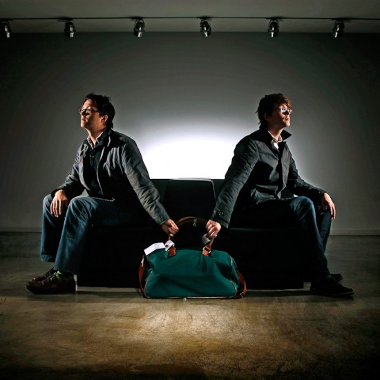 Portrait - Poet Twins Matthew and Michael Dickman.