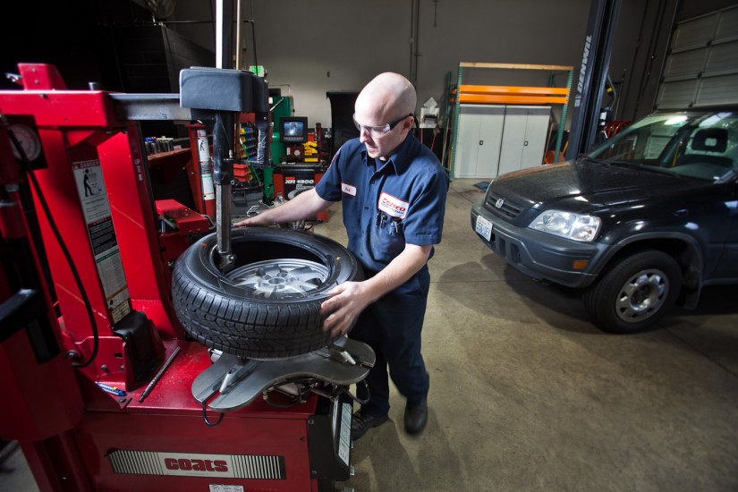 Costco - Tire Center - Mounting