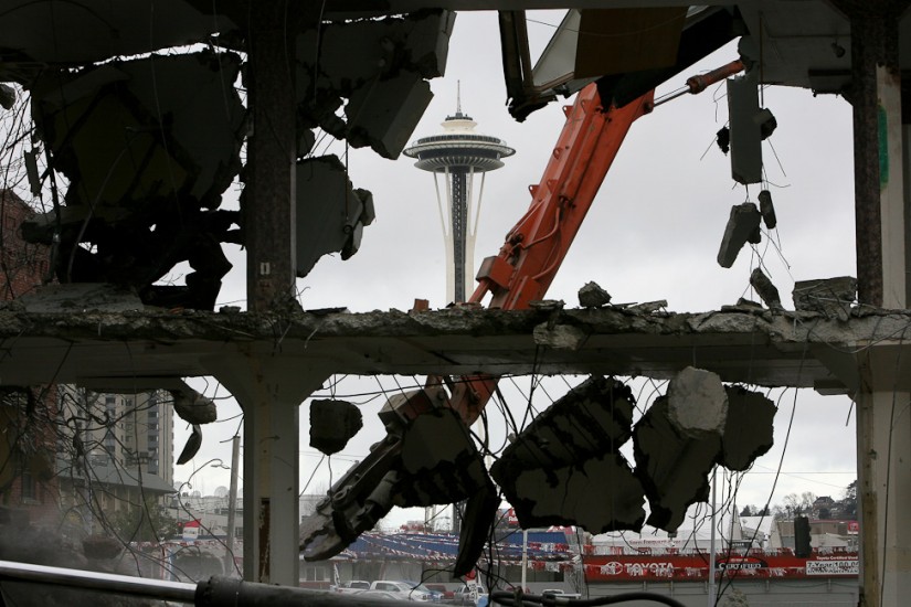 Building Demolition South Lake Union