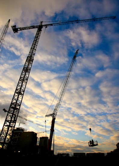Construction Cranes Bellevue