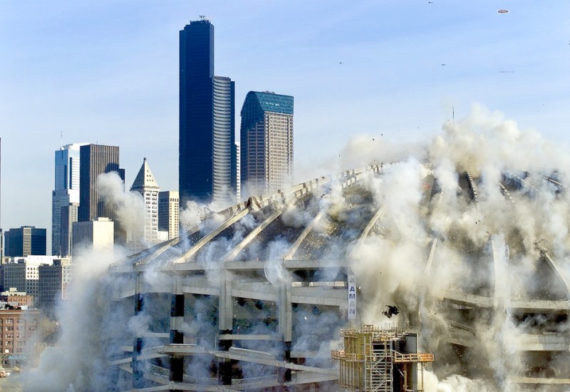kindome implosion demolition