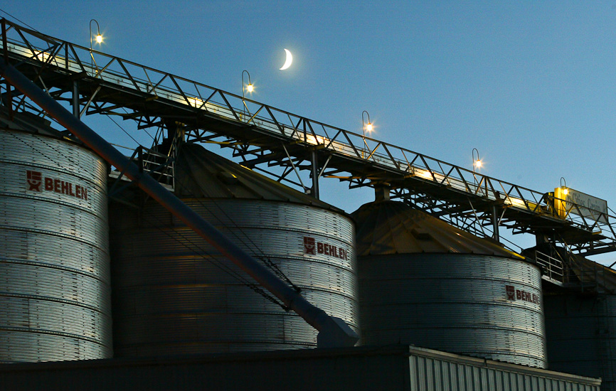 industrial Photography-Winter Wheat Terminal