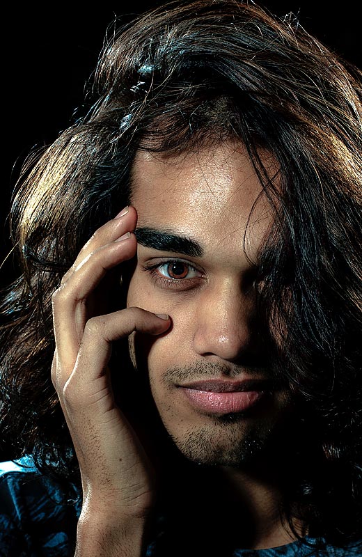 Sanjaya Malakar, a former contestant on American Idol, recently released a book, Dancing to the Music in My Head: Memoirs of the People's Idol, and is working on a full-length album. (Photographer: Andy Rogers)