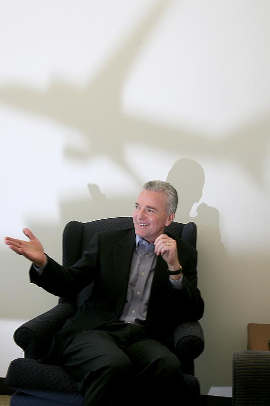 Doug Kight, labor relations chief for Boeing. (Photographer: Scott Eklund)