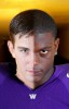 Quarterback Cody Pickett, left, and wide receiver Reggie Williams combined to become the greatest passing and receiving tandem in University of Washington history. (Photographer: Scott Eklund)