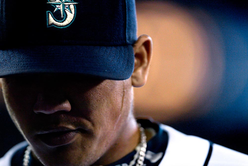 Seattle Mariners ace pitcher Felix Hernandez. (Photographer: Andy Rogers)