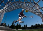 Greg Mahony, former midfielder for the Mercer Island lacrosse team, currently plays for Yale University. (Photographer: Andy Rogers)