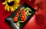 Grilled salmon (Photographer: Scott Eklund)