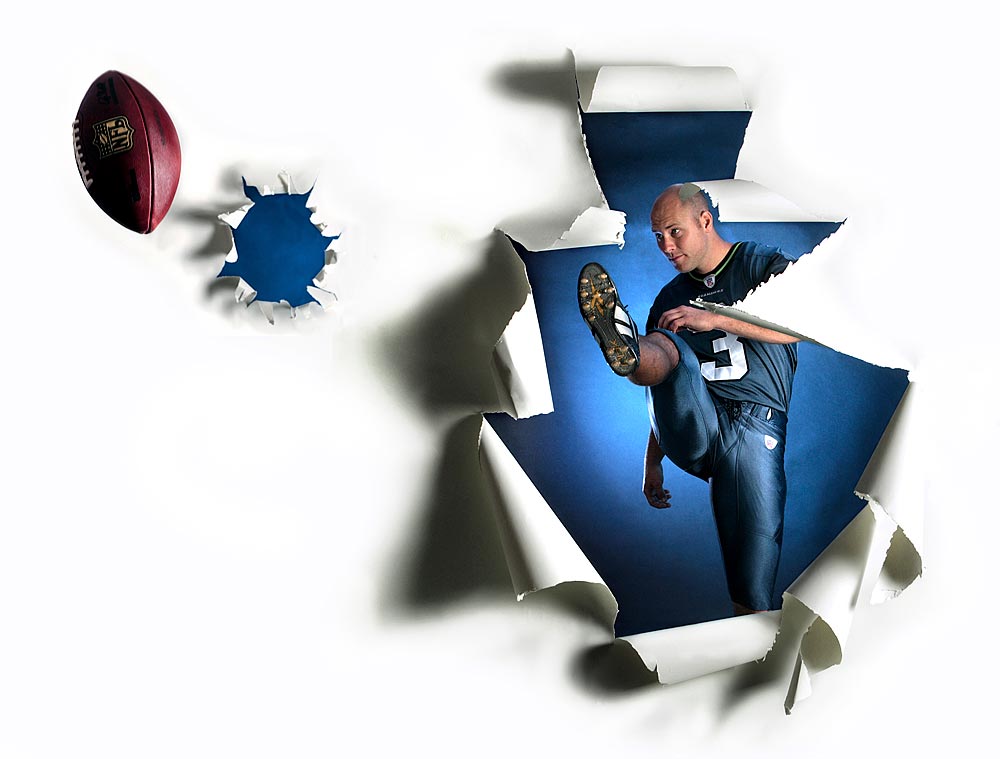 Former Seattle Seahawks place kicker Josh Brown. (Photographer: Andy Rogers)
