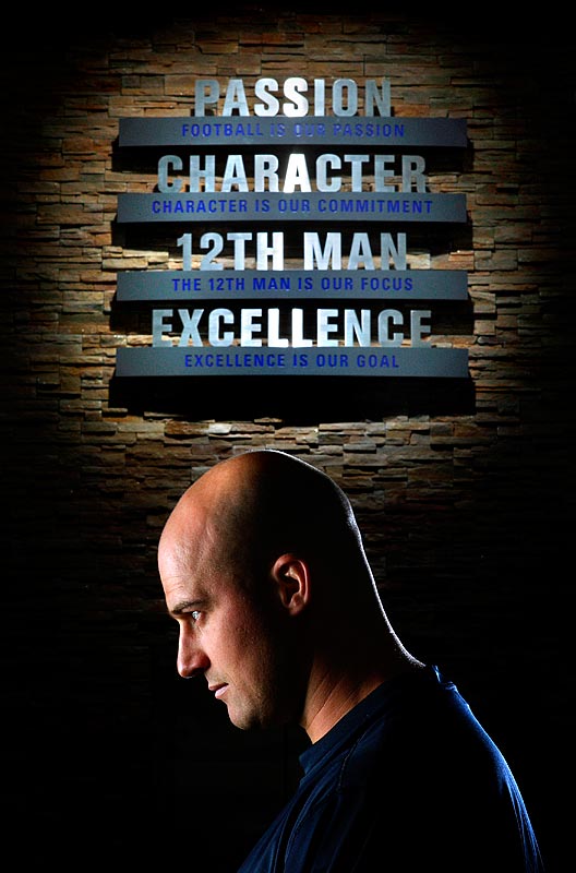 Seattle Seahawks quarterback Matt Hasselbeck (Photographer: Andy Rogers)