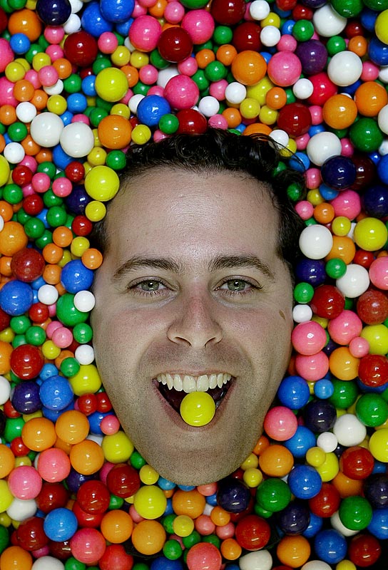 Tal Moore, founder of Gumballs.com . (Photographer: Dan DeLong)