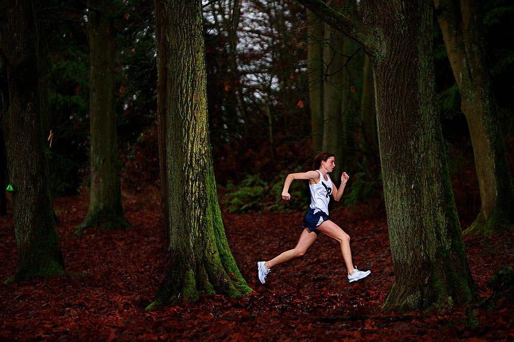 Seattle Prep High School cross countryrunner Carey Parker (Photographer: Scott Eklund)