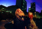A homeless Seattle street minister (Photographer: Scott Eklund)