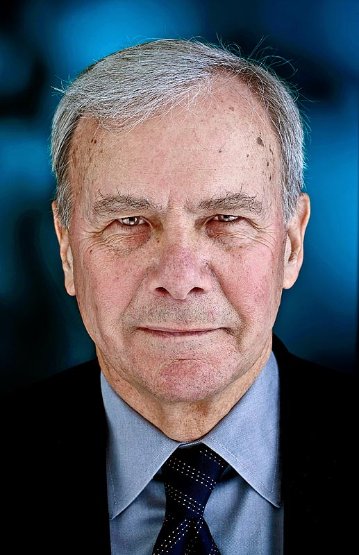 Author and former NBC News anchor Tom Brokaw. (Photographer: Andy Rogers)